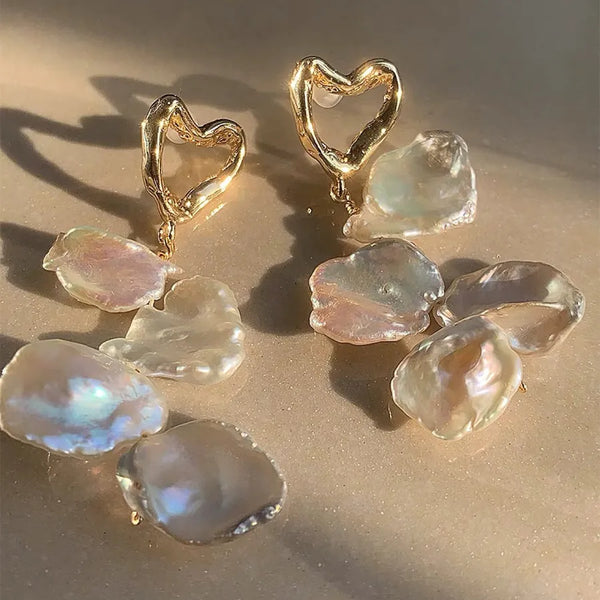 Pearl Stud Earrings | Pearl