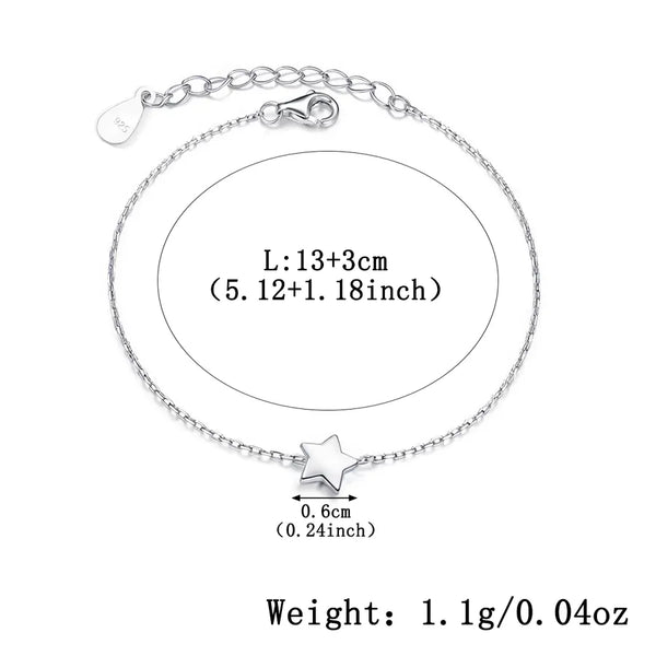 Platinum Celestial Bracelet | 925 Sterling Silver