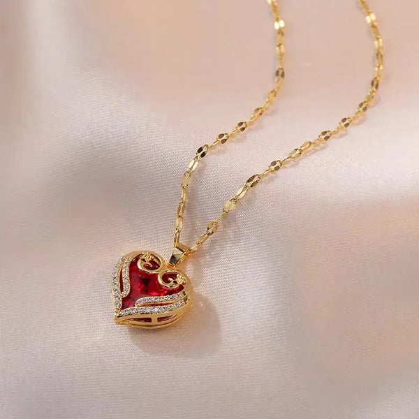 Heart Necklace | Copper