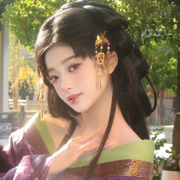 Hollow Butterfly Hair Clip | Alloy