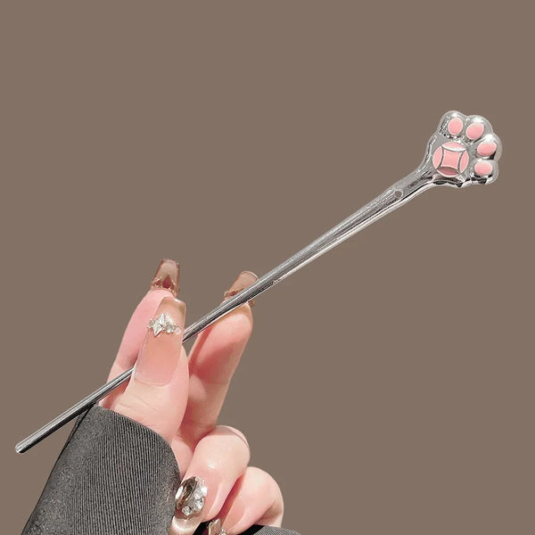 Animal Cat Hairpin Headband | Alloy