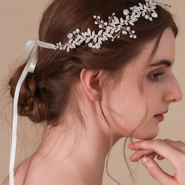 Handmade Rhinestone Headband | Alloy