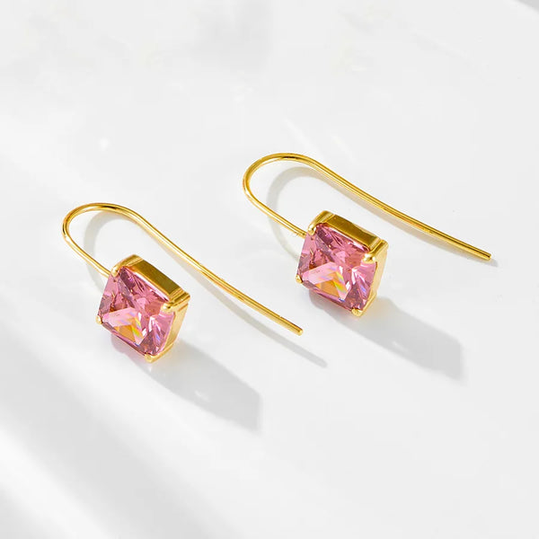 Zircon Earrings | 925 Sterling Silver
