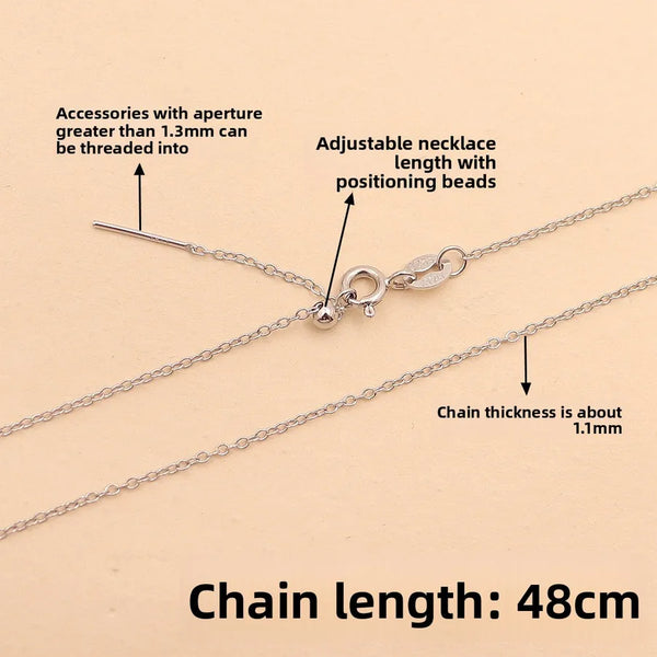 Pearl Necklace | 925 Sterling Silver