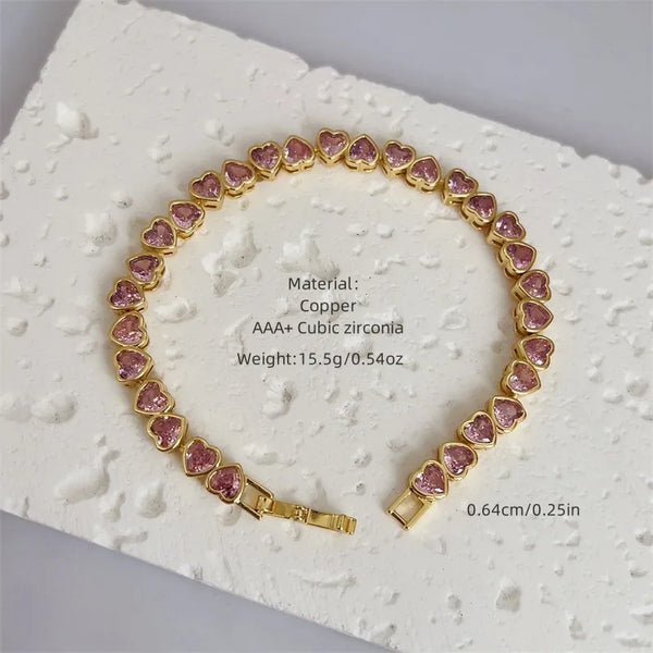 Classic Heart Bracelet | Copper