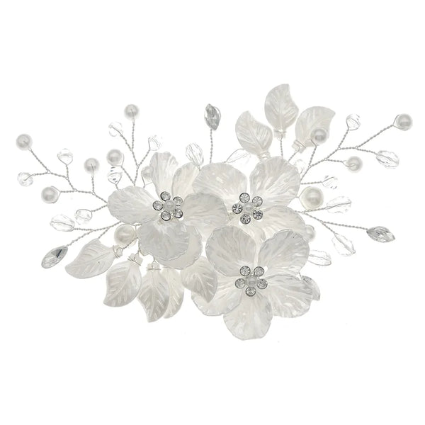 Crystal Artificial Pearl Hair Clip | Crystal