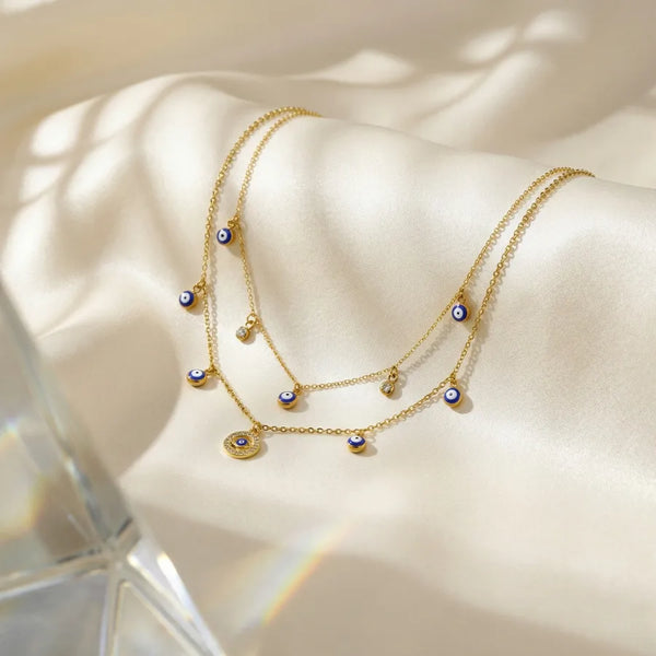 Devil Zircon Necklace | Stainless Steel