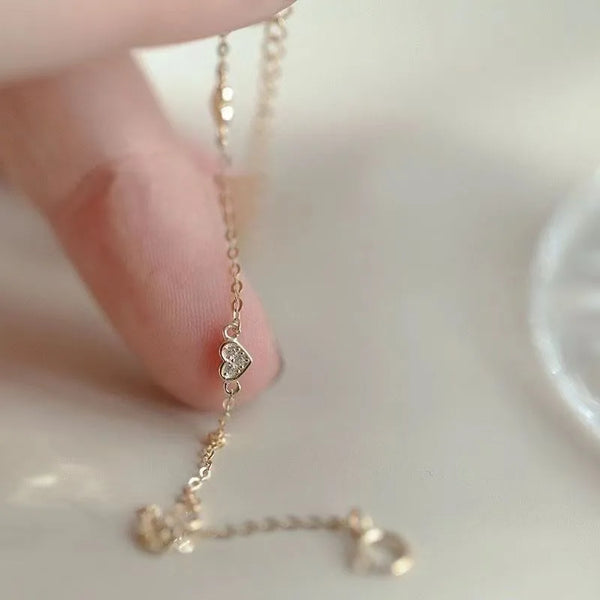Heart Bracelet | 925 Sterling Silver