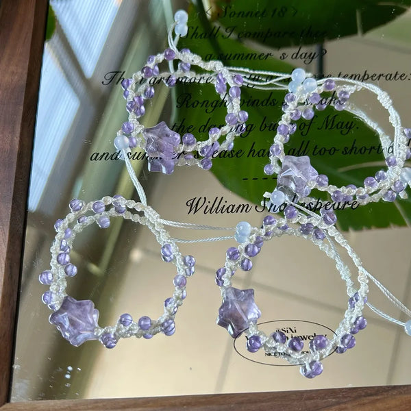 Purple Celestial Bracelet | Crystal