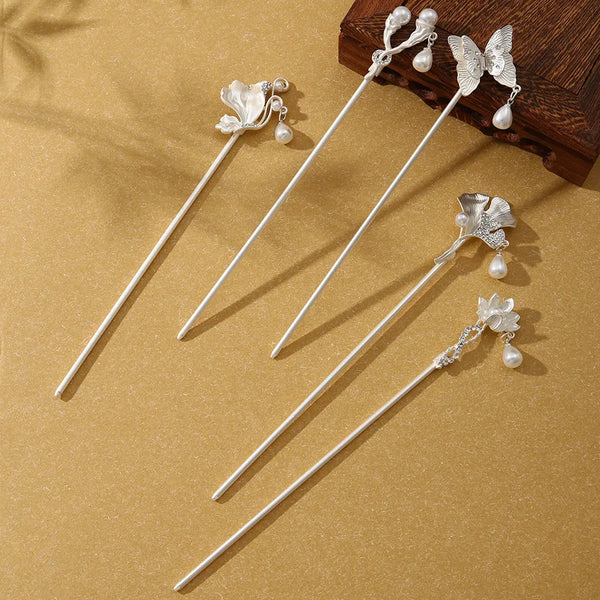 Artificial Pearl Hairpin Headband | Alloy