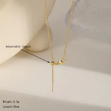 Casual Geometric Necklace | Copper