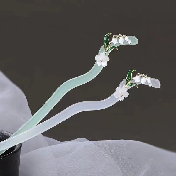 Floral Hairpin Headband | Metal
