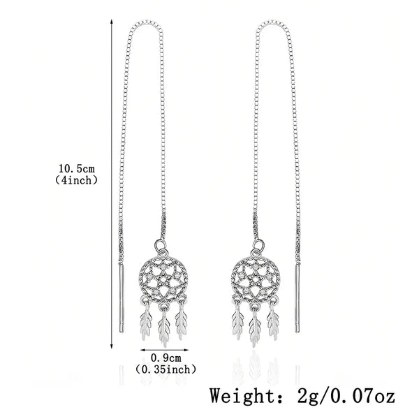 Bohemian Gold-Plated Earrings | Copper