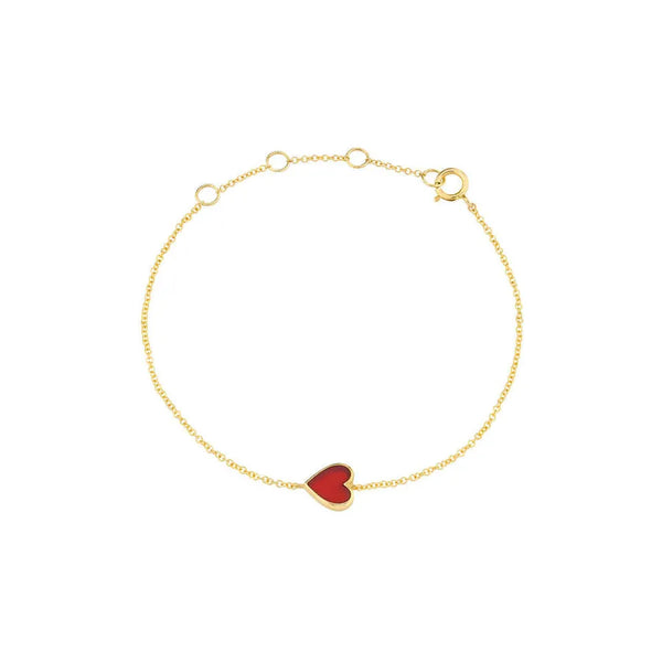 Vintage Heart Bracelet | 925 Sterling Silver