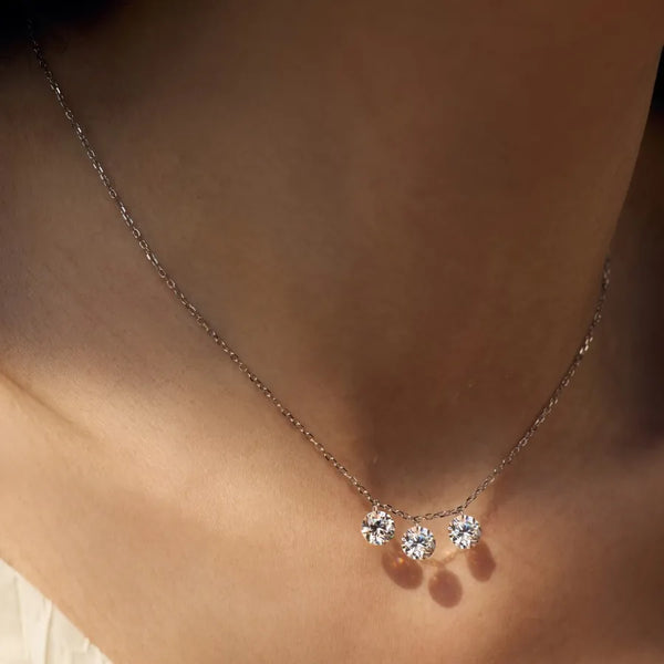 Floral Necklace | 925 Sterling Silver