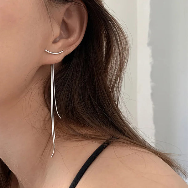 Tassel Drop Earrings | Copper