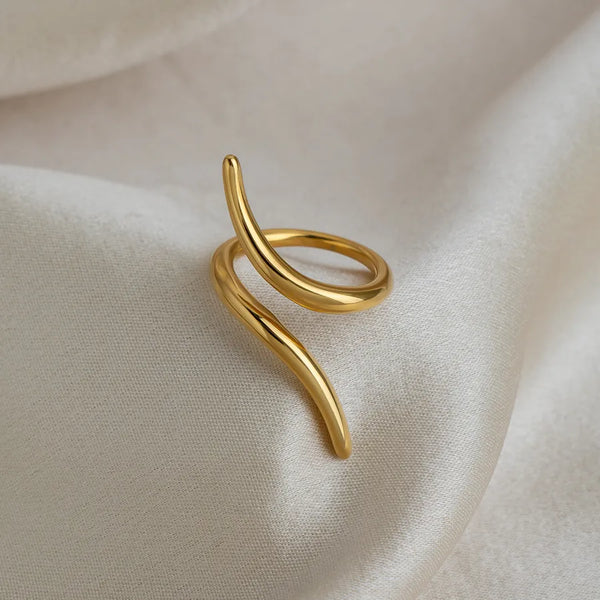 Hypoallergenic Open Band Ring | Stainless Steel