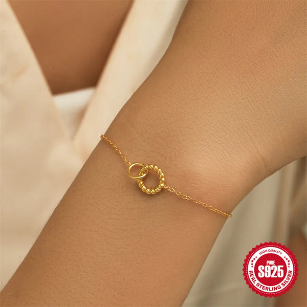 Geometric Bracelet | 925 Sterling Silver