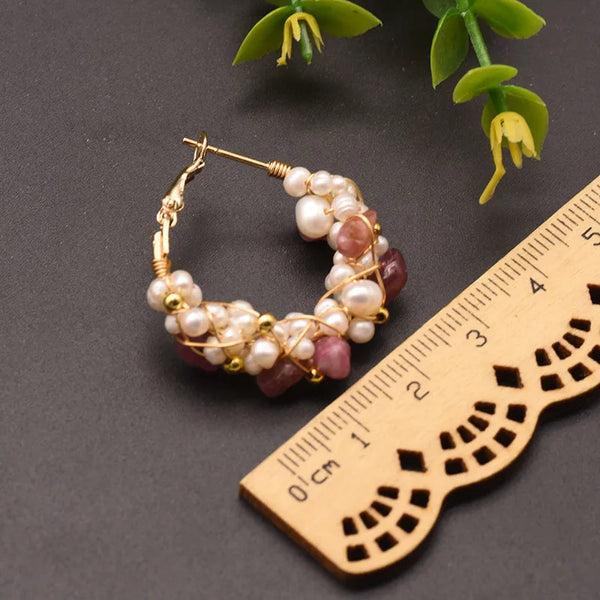 Natural Stone Earrings | Natural Stone