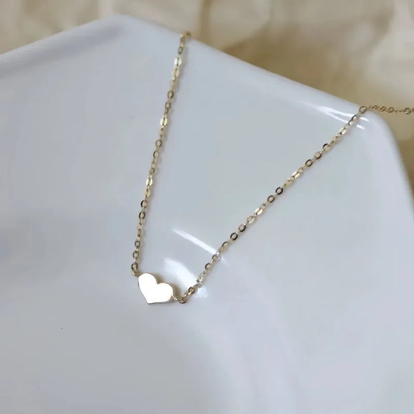 Miniature Heart Bracelet | Sterling Silver