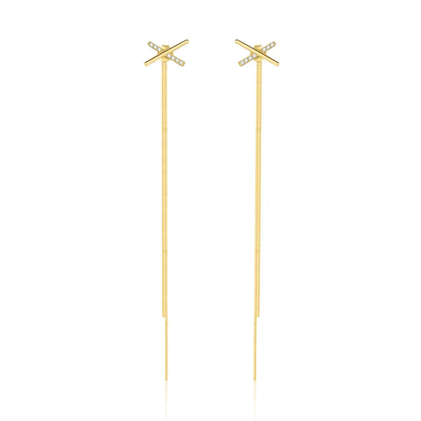Tassel Stud Earrings | 925 Sterling Silver