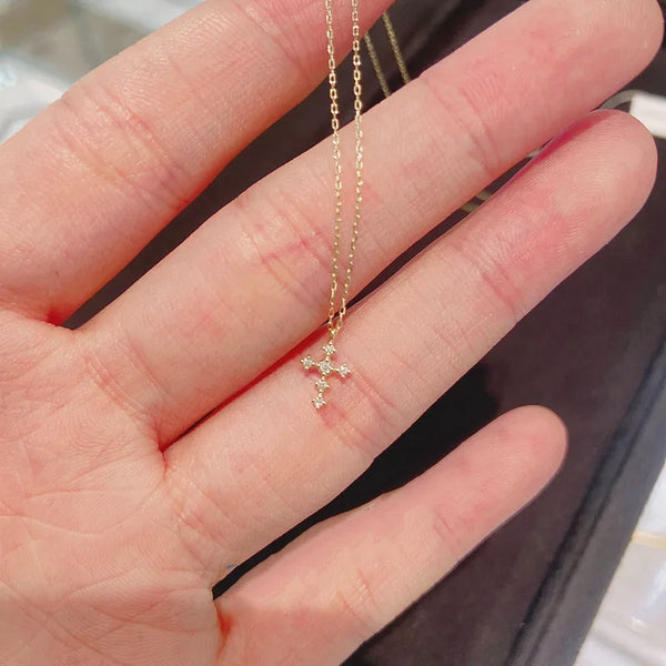 Cross Pendant Necklace | 925 Sterling Silver