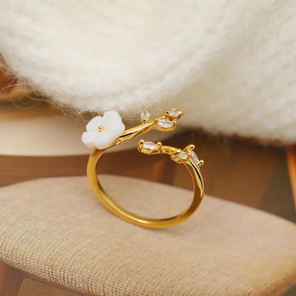 Cute Floral Ring | Copper