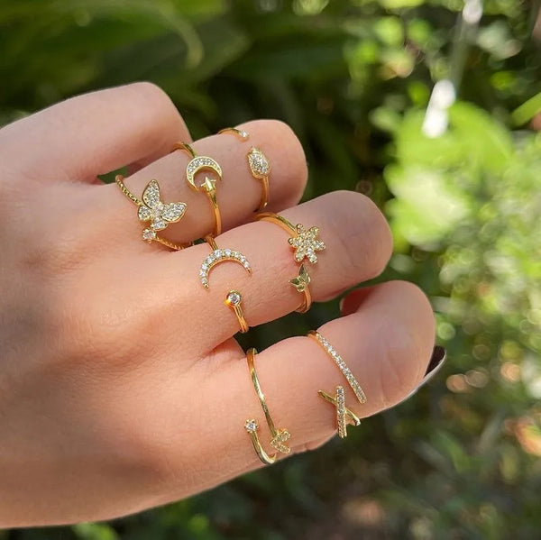 Celestial Butterfly Ring | 925 Sterling Silver