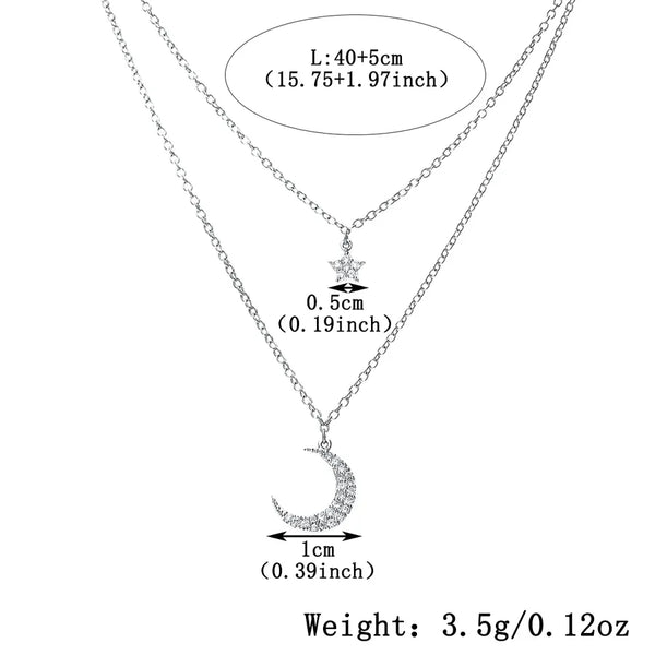 Celestial Necklace | 925 Sterling Silver