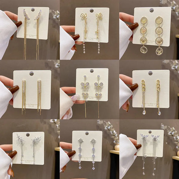 Artificial Pearl Drop Earrings | Copper