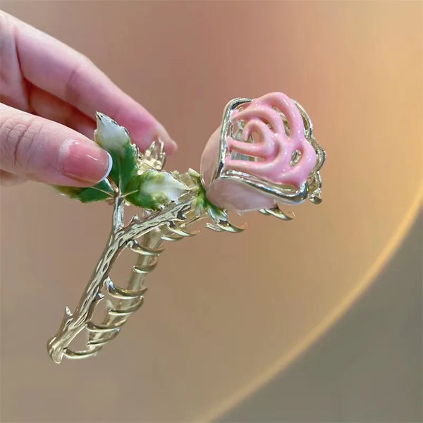 Floral Hair Claw | Alloy