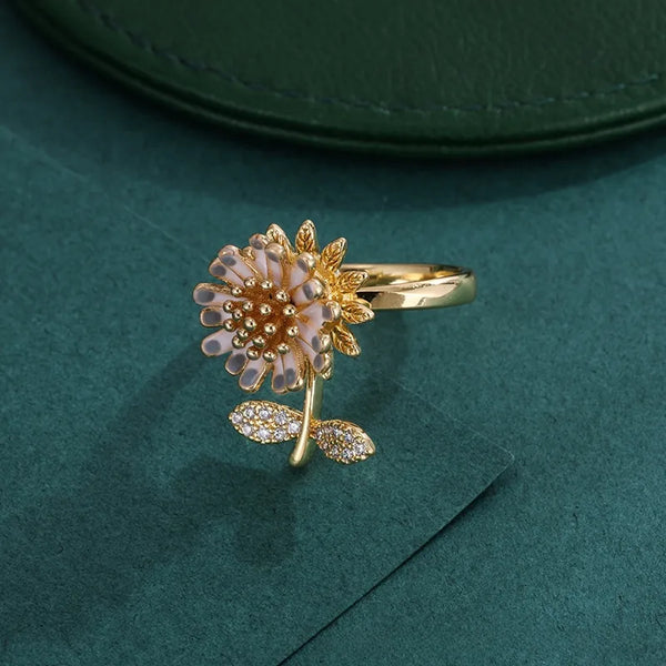 Sunflower Ring | Copper