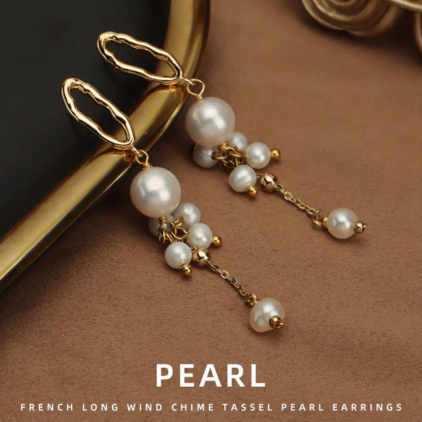 Setting Freshwater Pearl Drop Earrings | 925 Sterling Silver