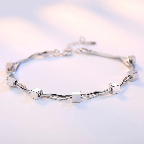 Square Celestial Bracelet | Copper