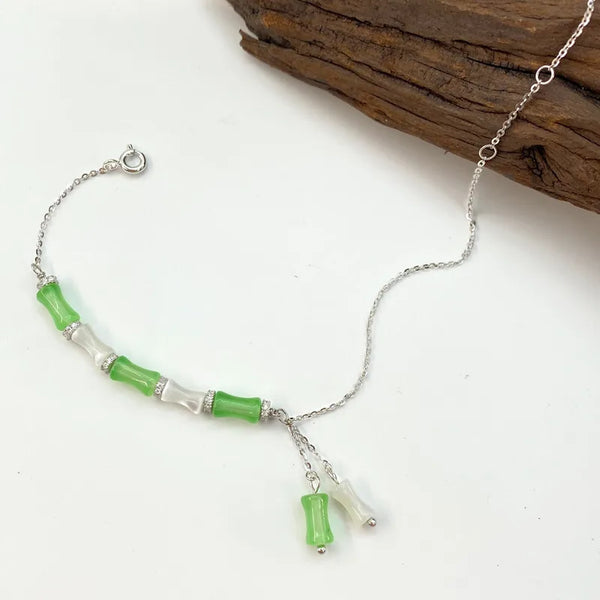 Vintage Zircon Bracelet | 925 Sterling Silver