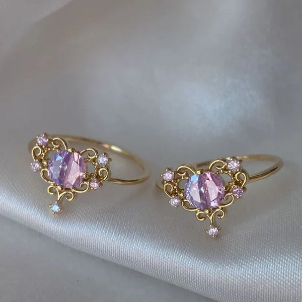 Modern Heart Ring | Copper