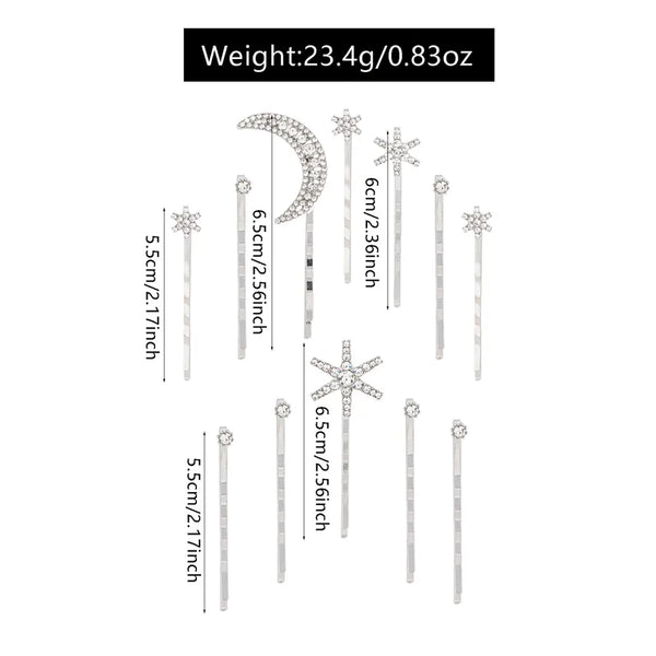 Celestial Hairpin Hair Pin | Rhinestone