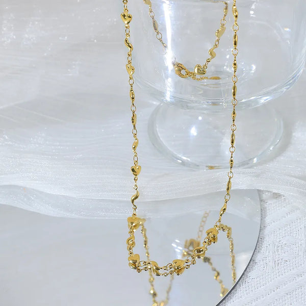 Display Heart Necklace | Stainless Steel