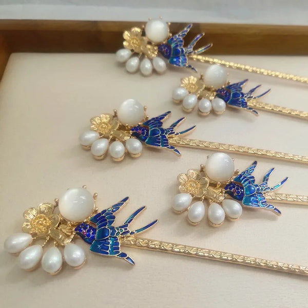 Ethnic Geometric Hairpin Headband | Alloy
