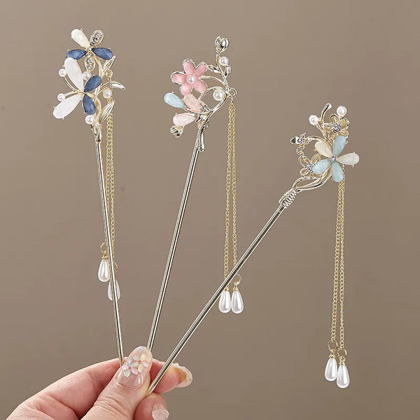 Butterfly Hairpin Headband | Alloy
