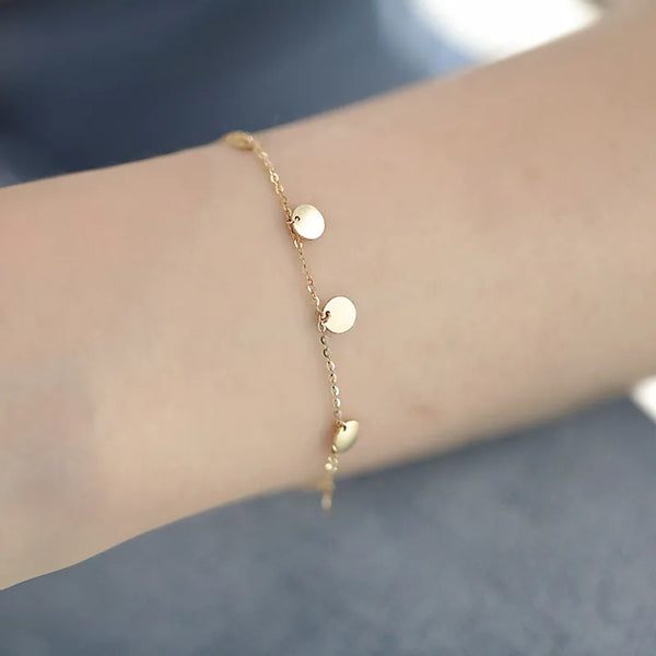Shiny Geometric Bracelet | Sterling Silver