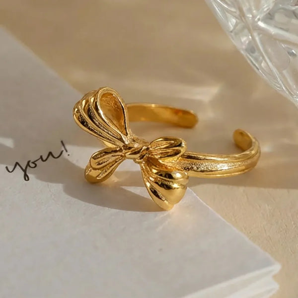 Bow Ring | Stainless Steel