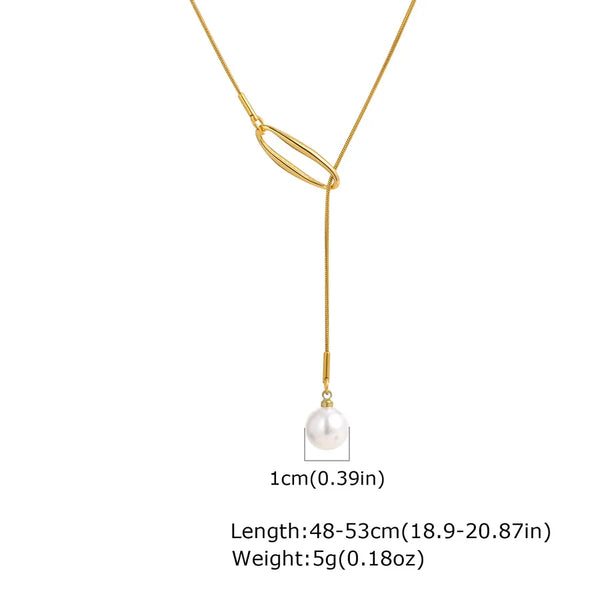 Snake Pendant Necklace | Stainless Steel