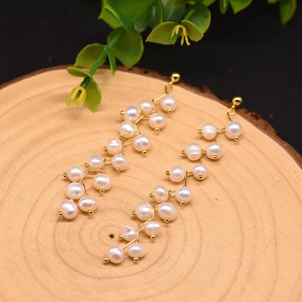 Vintage Pearl Drop Earrings | Pearl