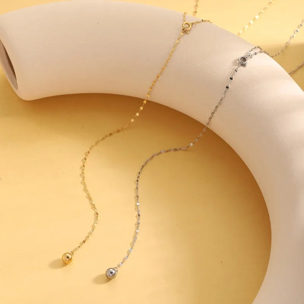 Gold-Plated Geometric Necklace | Gold