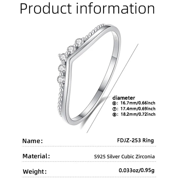 Zircon Ring | 925 Sterling Silver