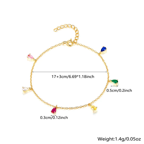 Bracelets Zircon Necklace | 925 Sterling Silver