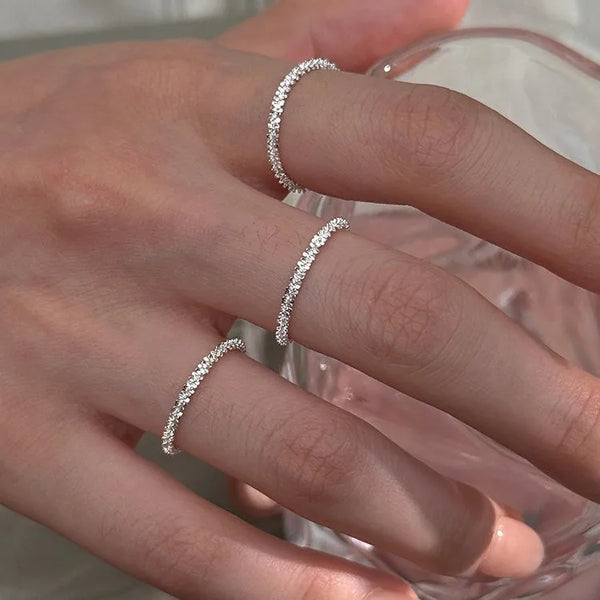 Waves Geometric Ring | 925 Sterling Silver