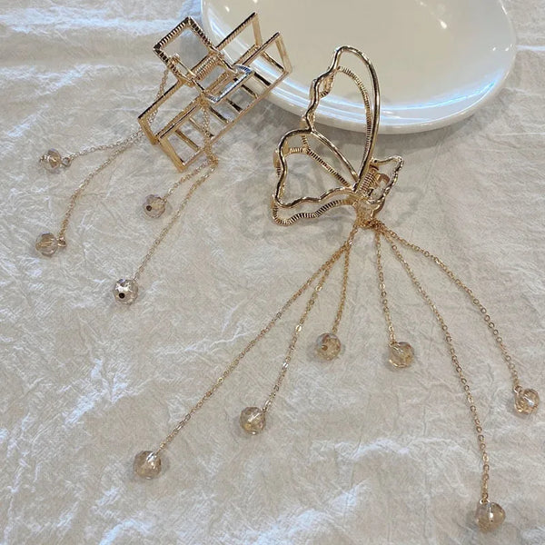 Vintage Butterfly Hair Clip | Material Not Specified