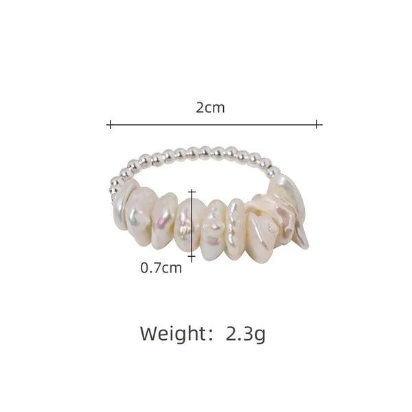 Freshwater Pearl Ring | 925 Sterling Silver